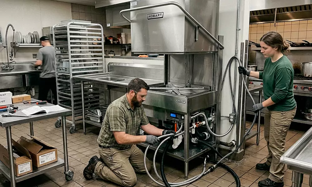 Commercial Dishwasher Installation in New Britain, CT