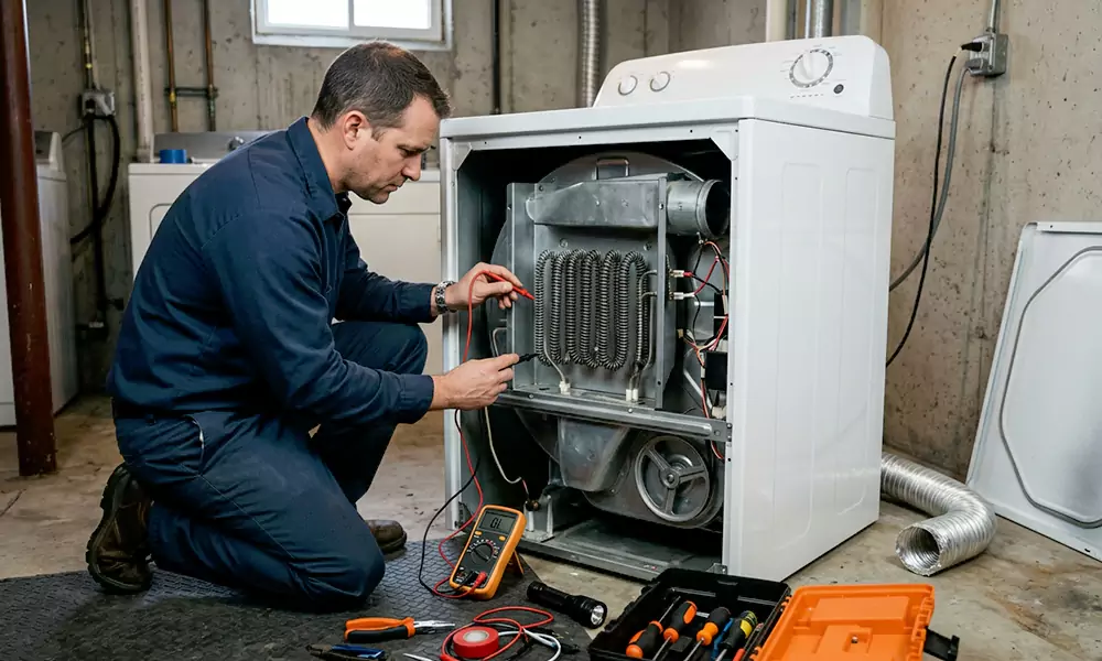 Dryer Not Heating Repair in New Britain, CT