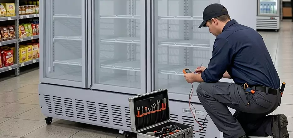 Commercial Refrigeration System Inspection in New Britain