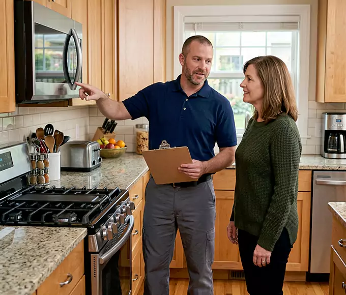 Why New Britain Homeowners Trust Us for Professional Microwave Installation?